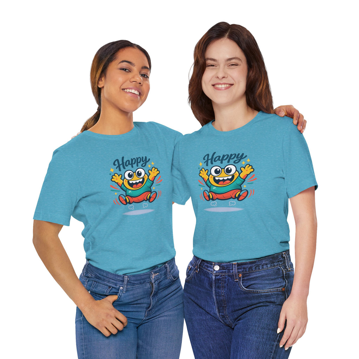 Happy Mood Blob T Shirt Cute Kawaii Graphic Tee
