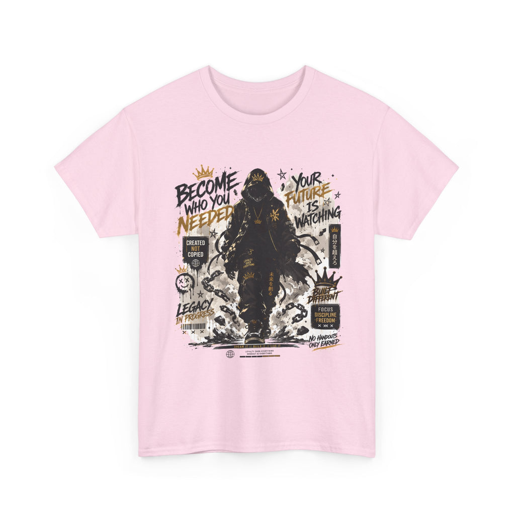 Become Who You Needed Inspirational Graphic T Shirt