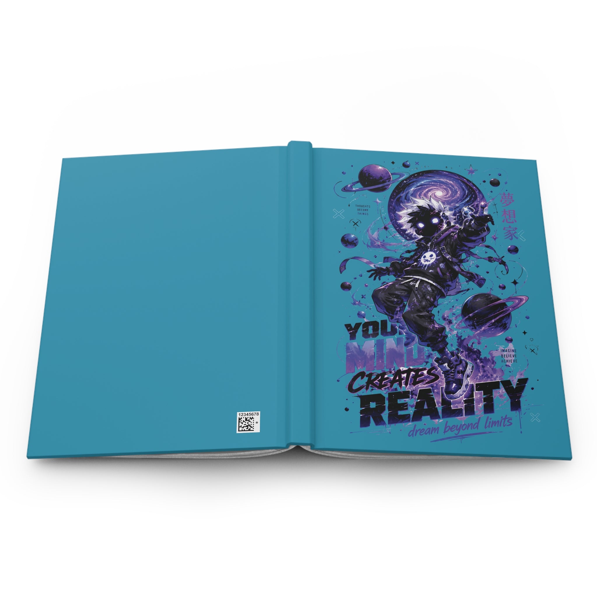 Dreamwalker Space Journal — "You Create Reality" Hardcover Notebook