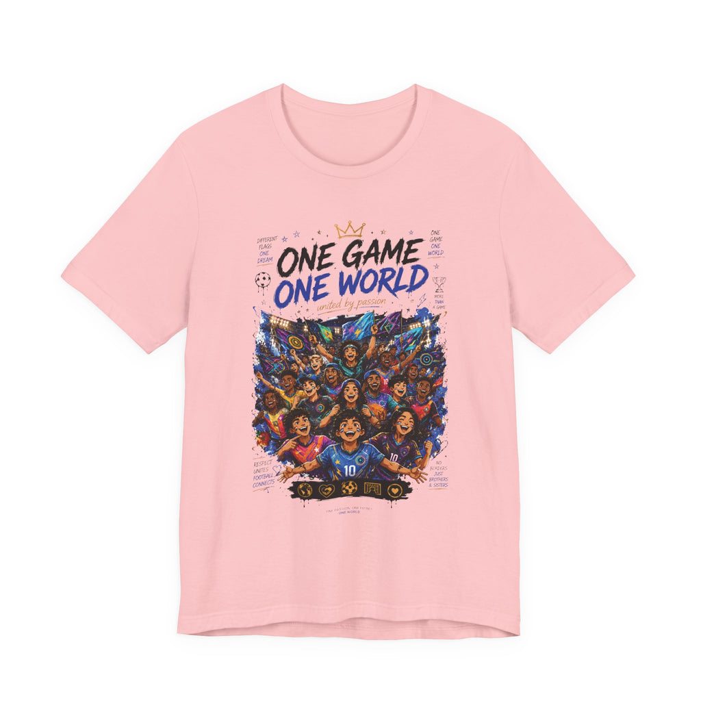 One Game One World Soccer Tee