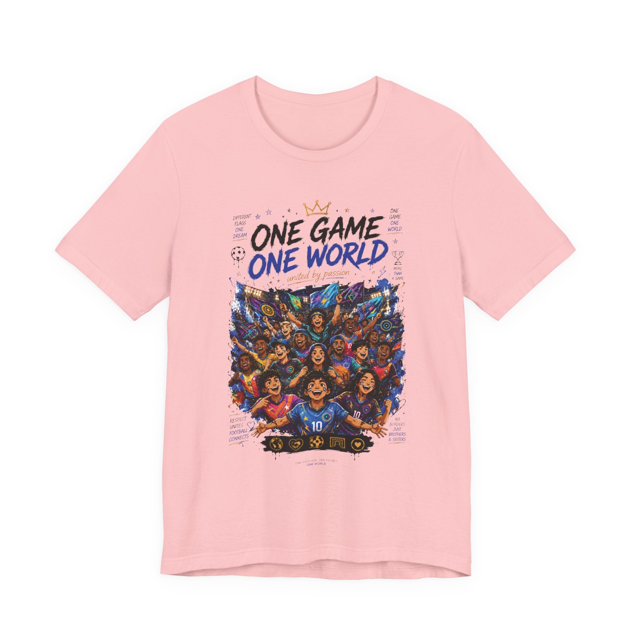 One Game One World Soccer Tee