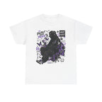 Peacekeeper Anime Graphic Tee — Purple Aesthetic Streetwear