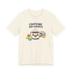 Caffeine and Kindness Coffee Graphic T Shirt