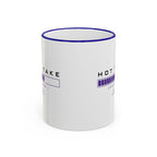 Hot Take Loading Mug — Funny Progress Bar Accent Rim & Handle Tea Coffee Cup