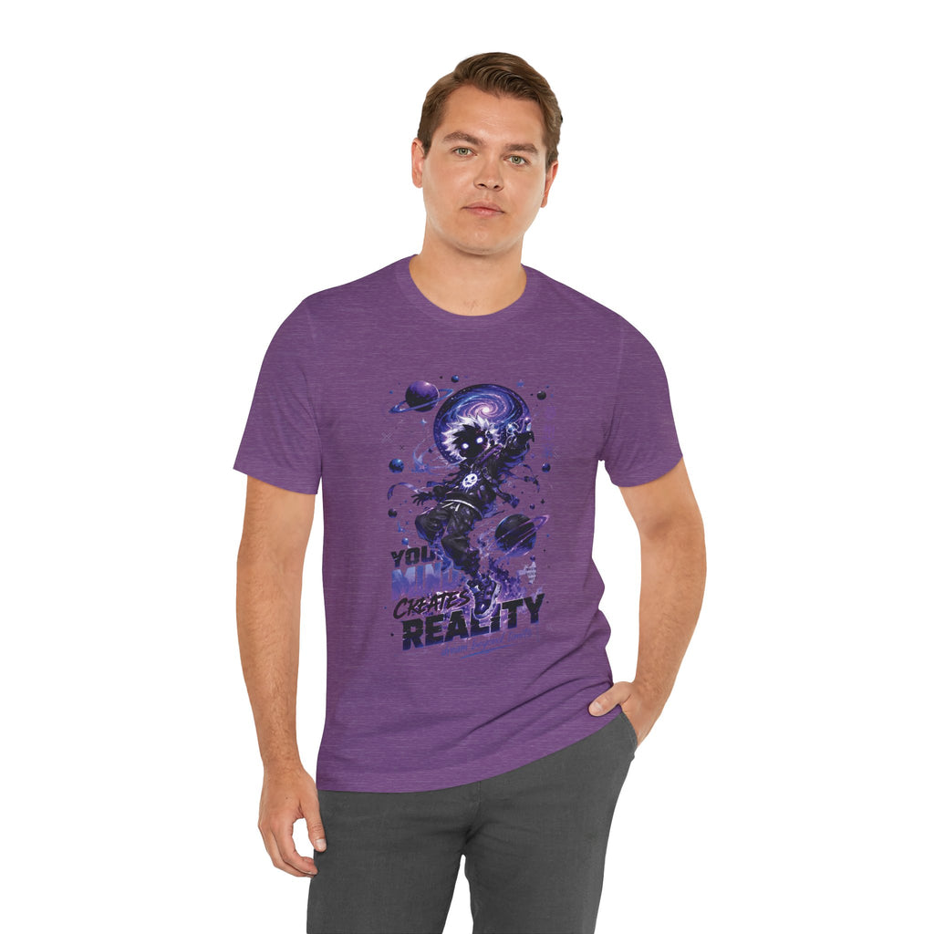 Your Mind Creates Reality Galaxy Graphic T Shirt