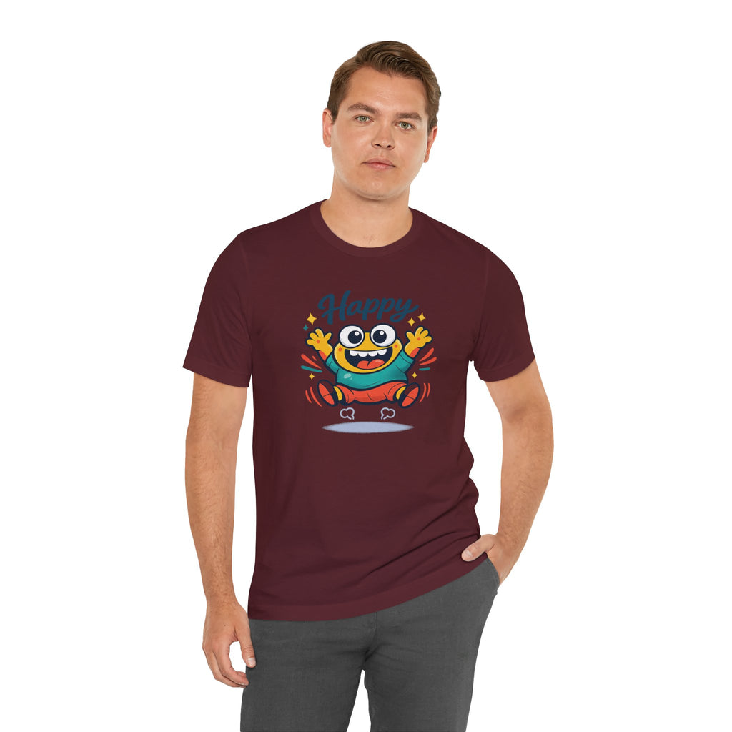 Happy Mood Blob T Shirt Cute Kawaii Graphic Tee