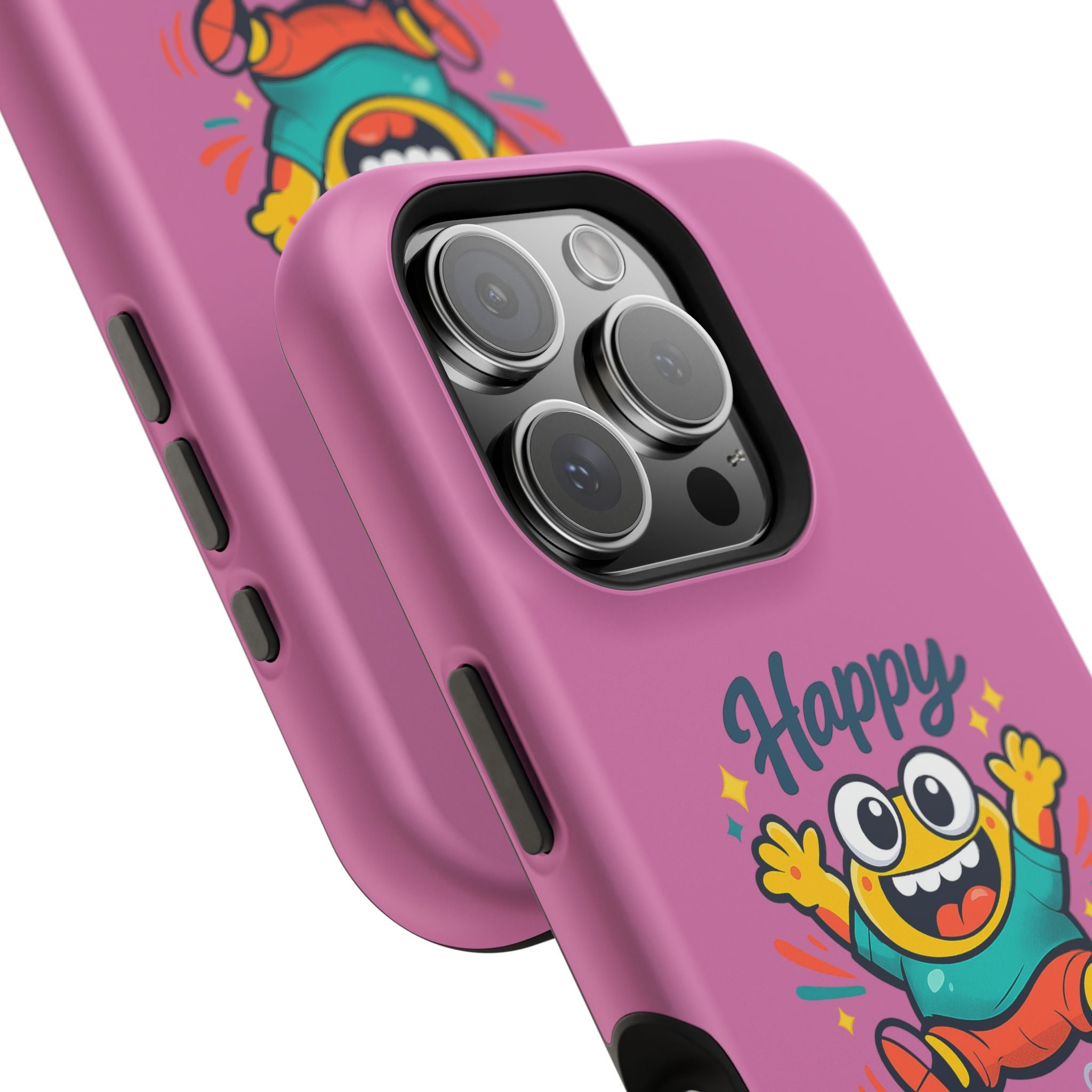 Happy Monster Magnetic Impact-Resistant Phone Case