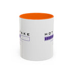 Accent Coffee Mug — "Hot Take Loading" Progress Bar Coffee Mug