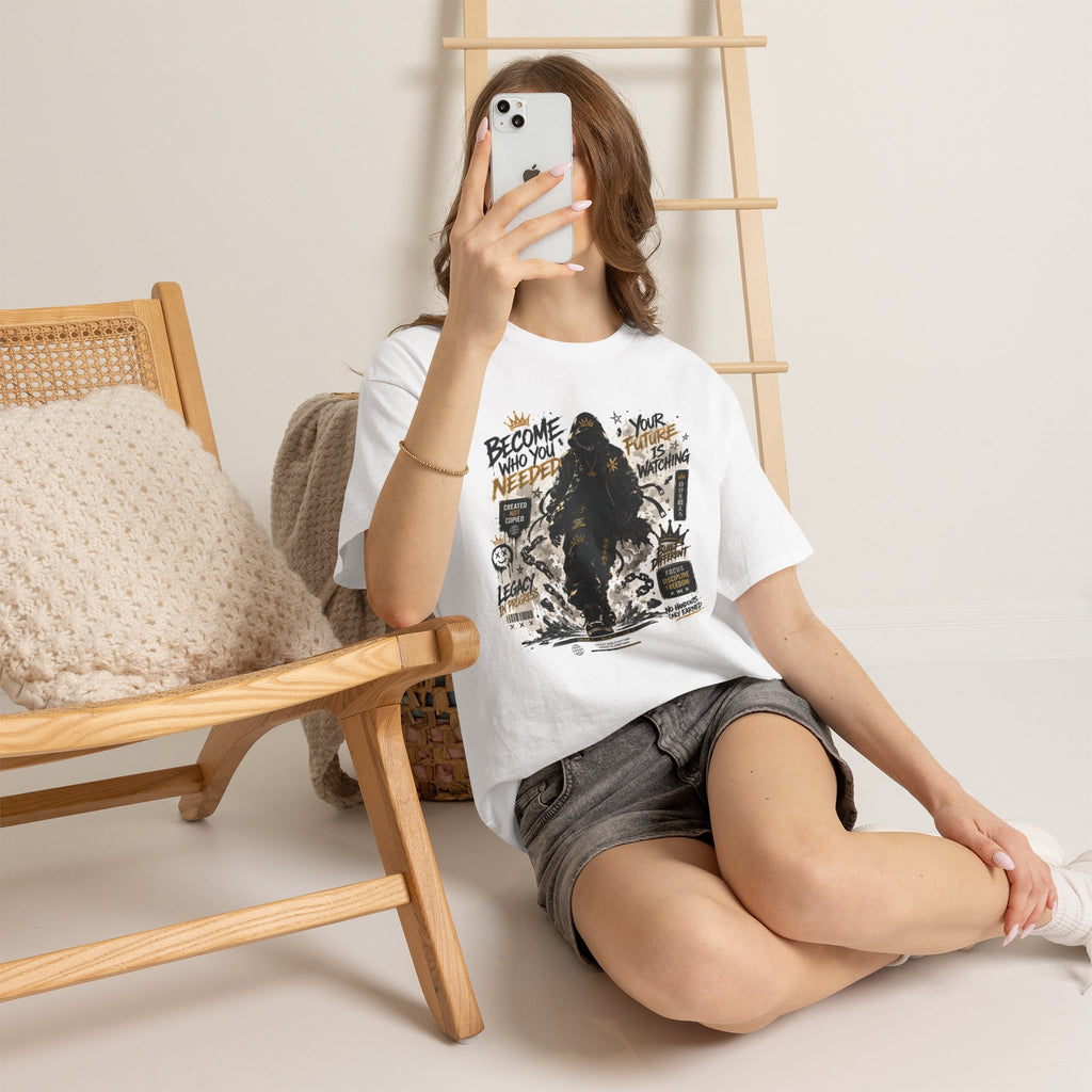 Become Who You Needed Inspirational Graphic T Shirt