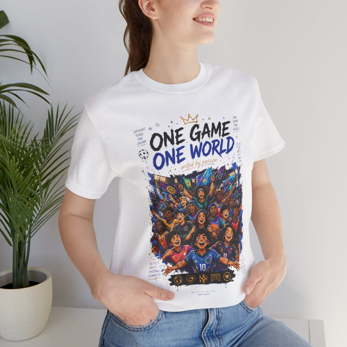 One Game One World Soccer T Shirt