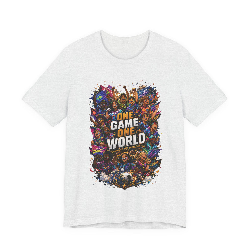 One Game One World Gamer Graphic T Shirt