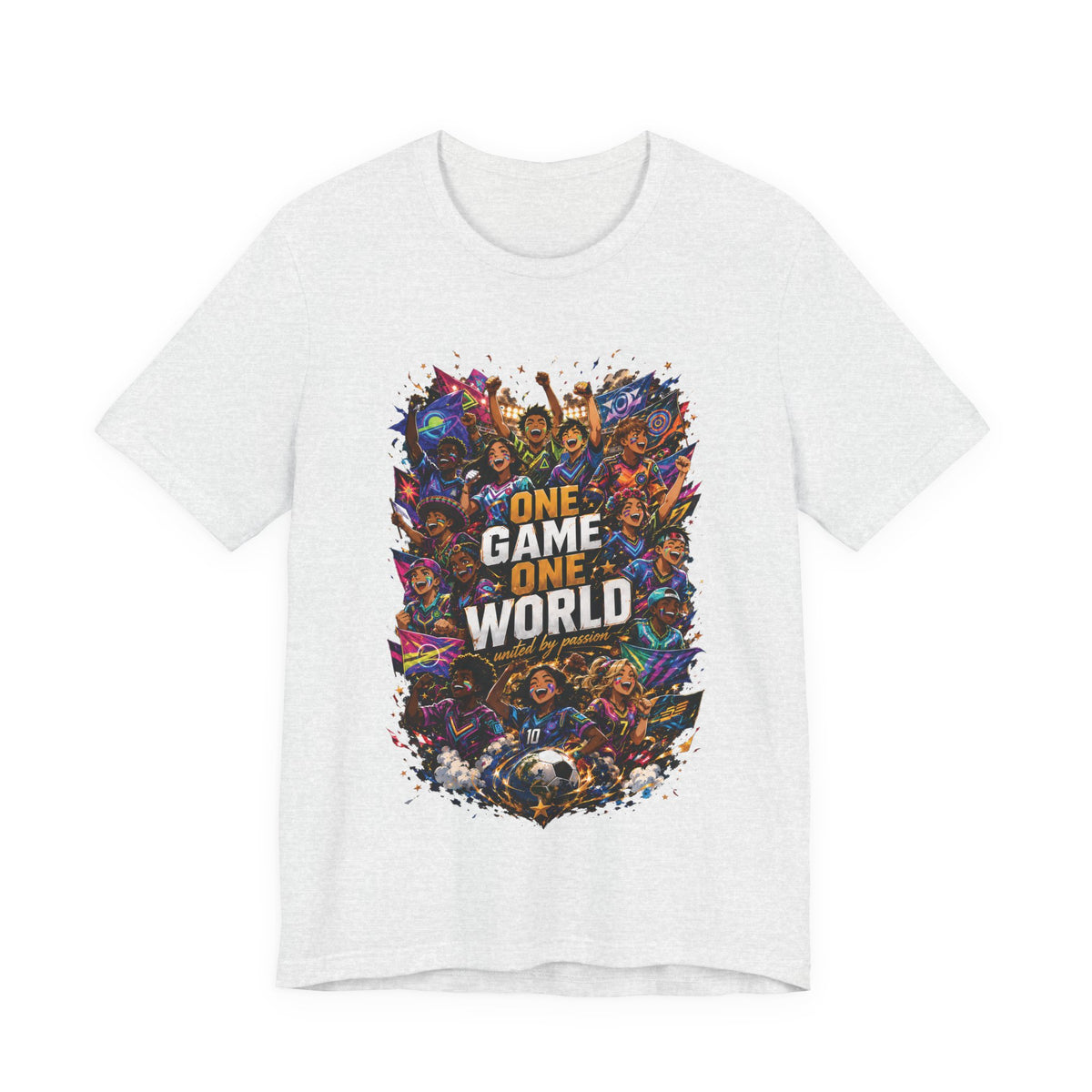 One Game One World Gamer Graphic T Shirt