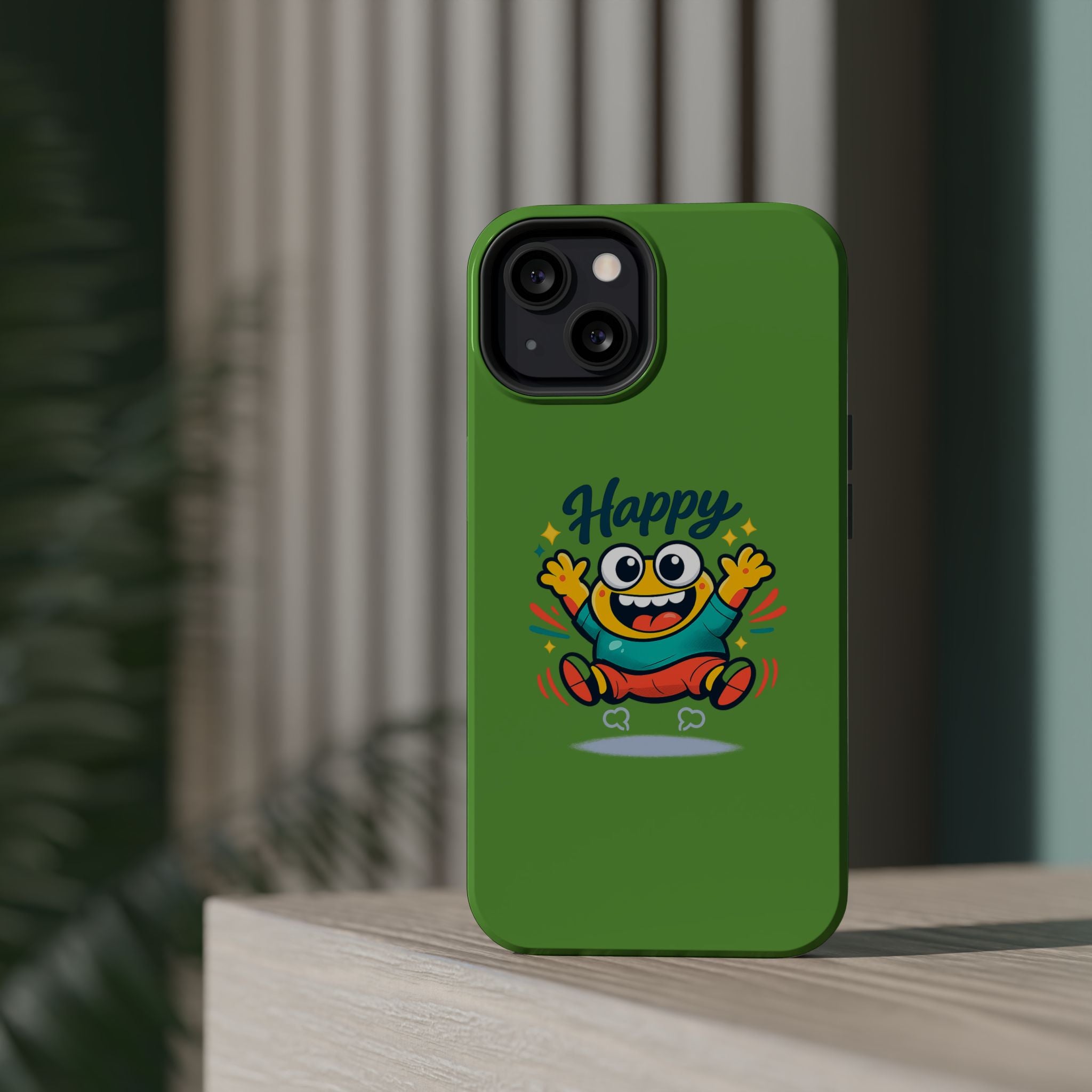 Happy Monster Magnetic Impact-Resistant Phone Case
