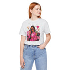 Boss Babe Pink Fashion Tee — Women’s Glam Money & Shopping Graphic Shirt
