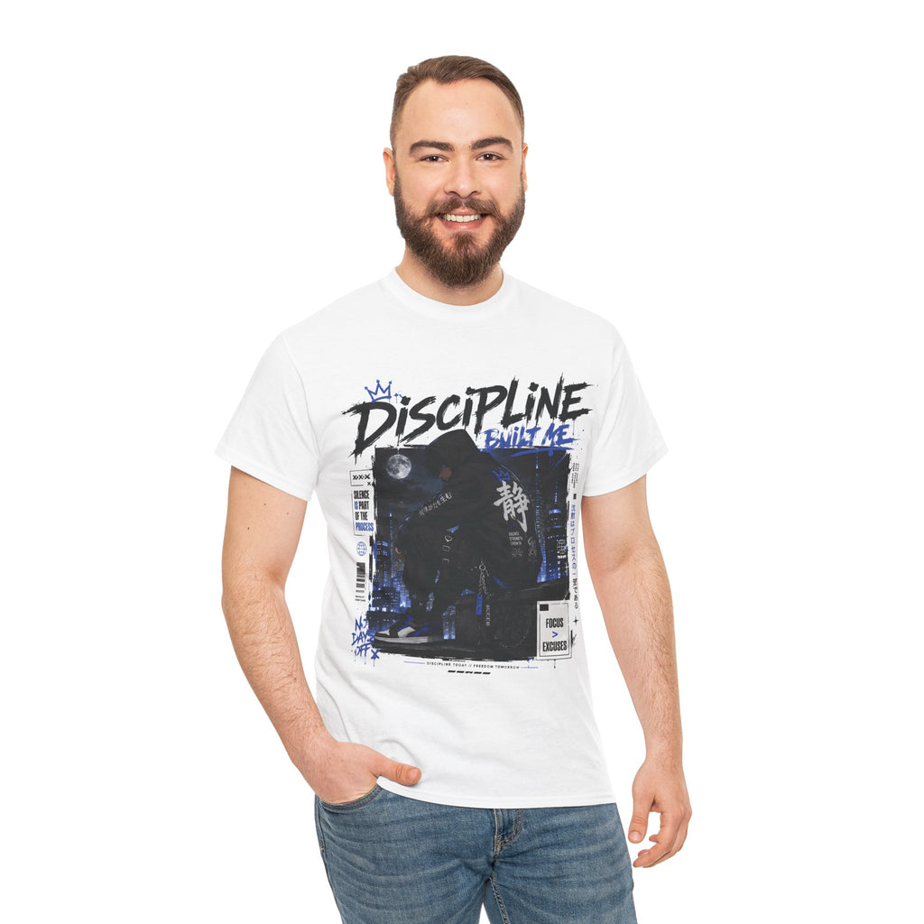 Discipline Built Me Anime Streetwear T Shirt
