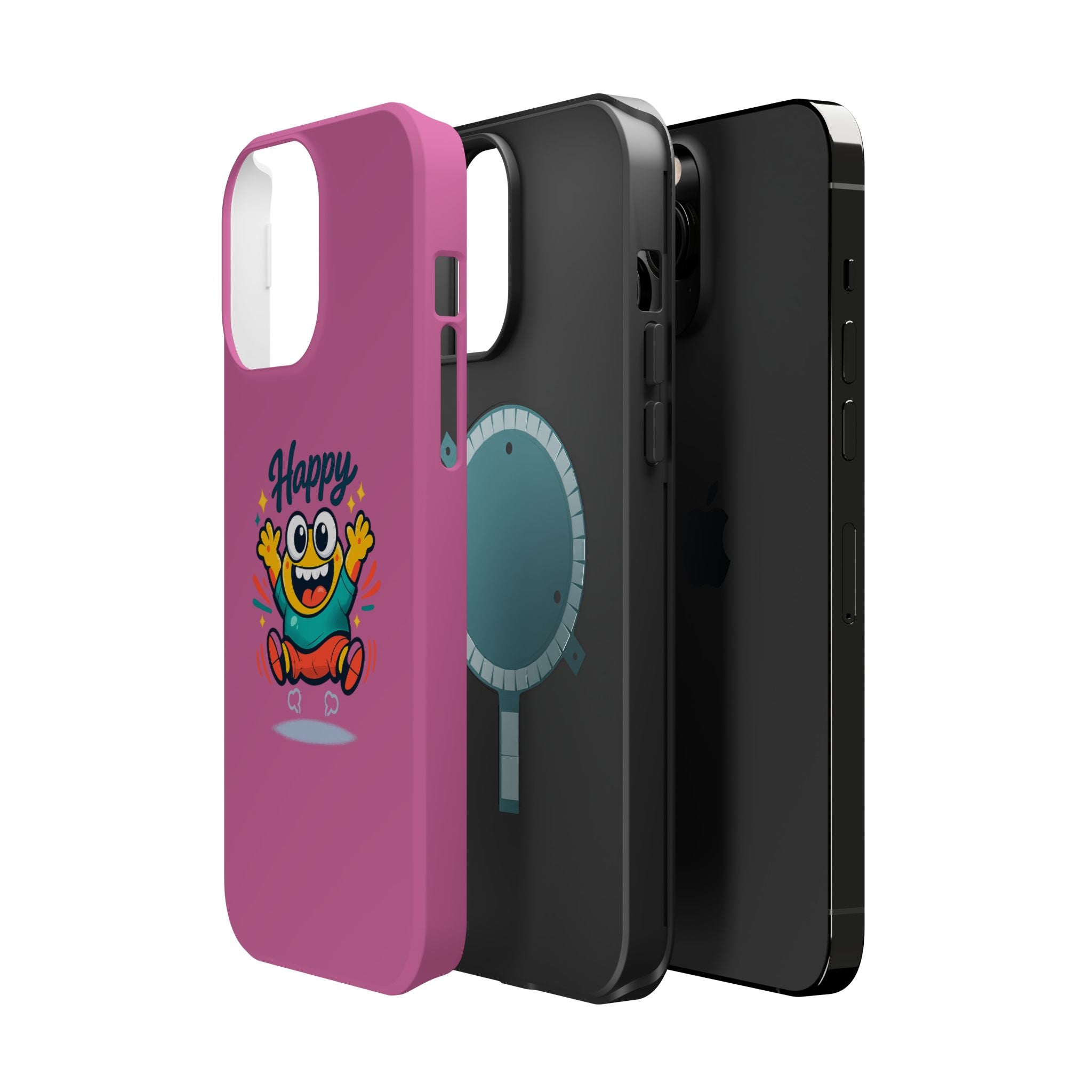 Happy Monster Magnetic Impact-Resistant Phone Case