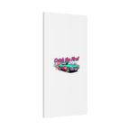 Retro Racing Car Canvas Wall Art – Vintage Dragster Design