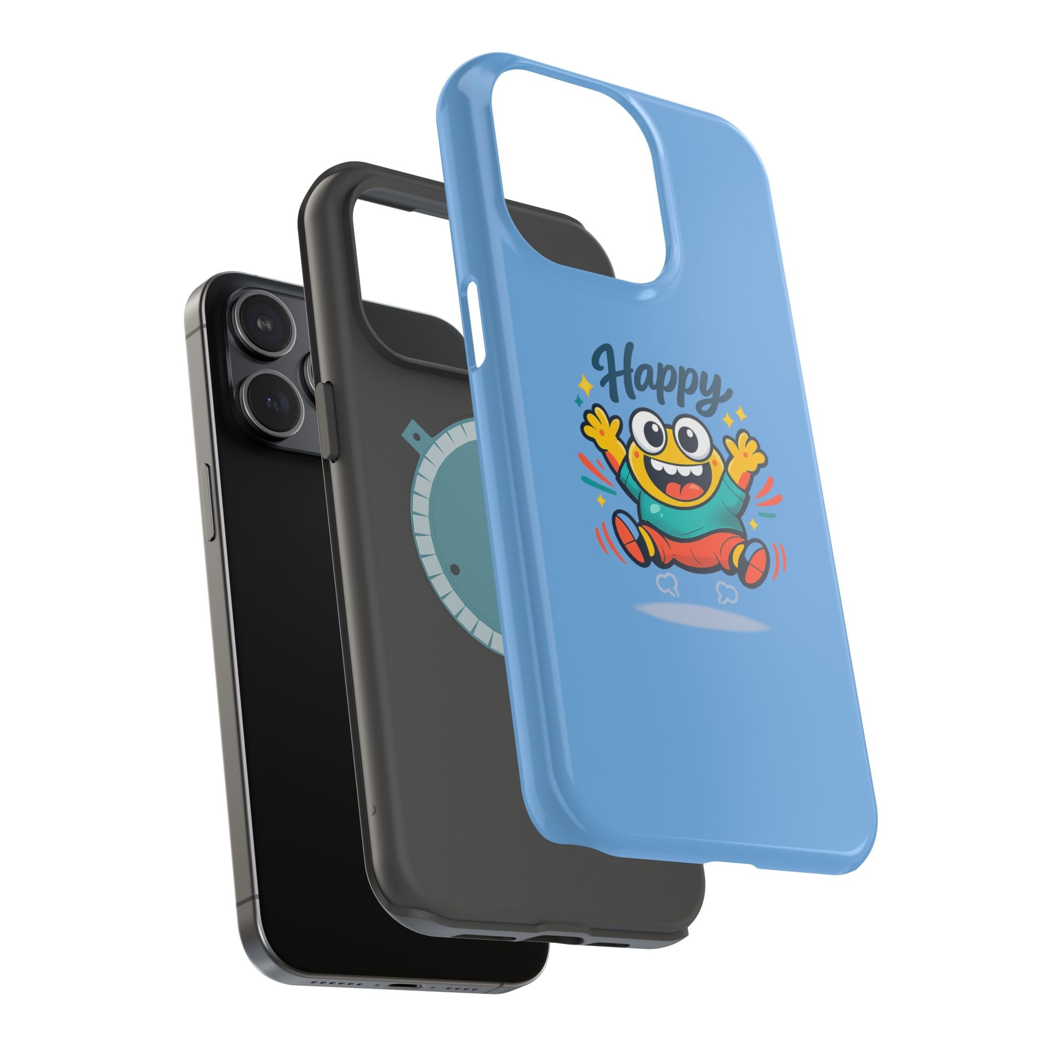 Happy Monster Magnetic Impact-Resistant Phone Case