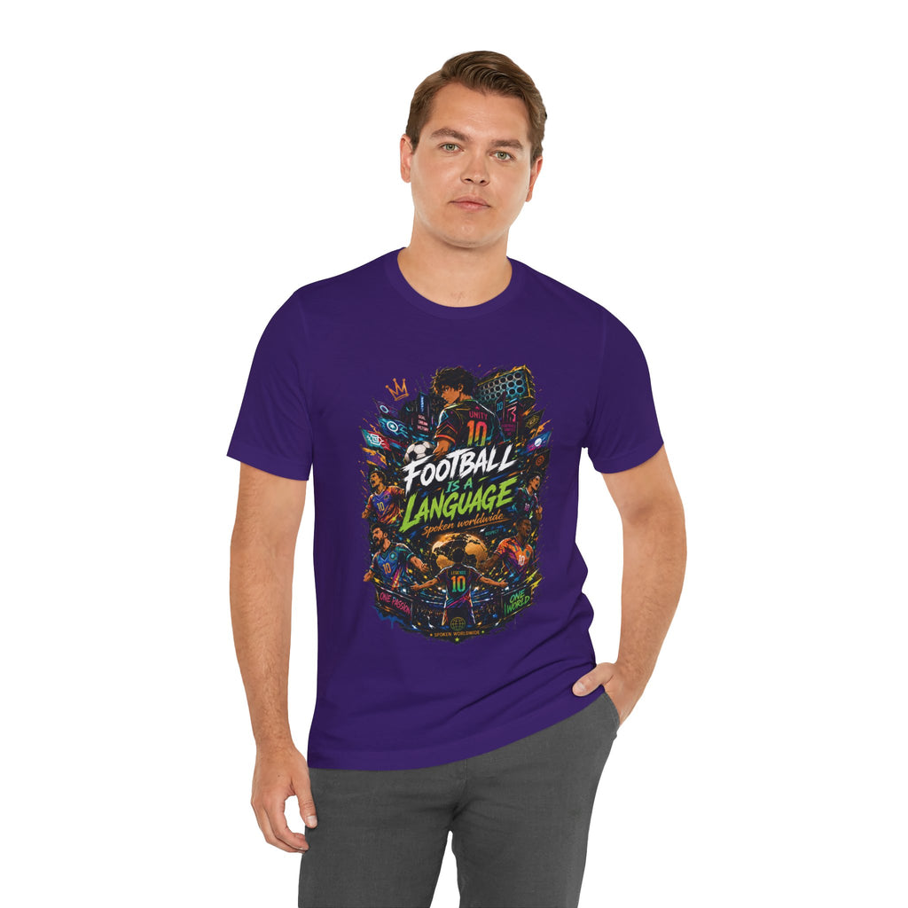 Football Is a Language Graphic T Shirt