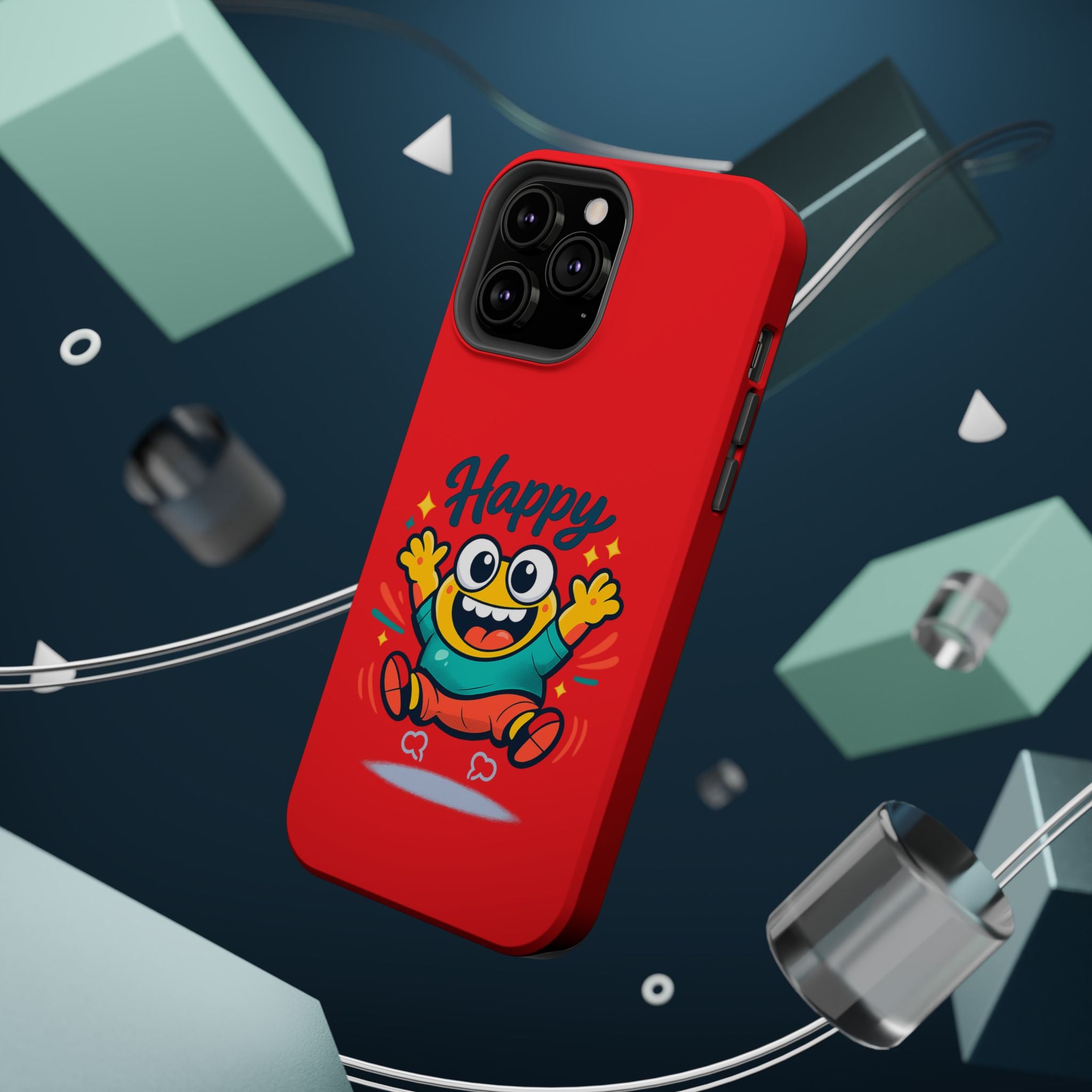 Happy Monster Magnetic Impact-Resistant Phone Case