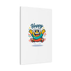 Happy Blob Cartoon Canvas Bold Kawaii Wall Art