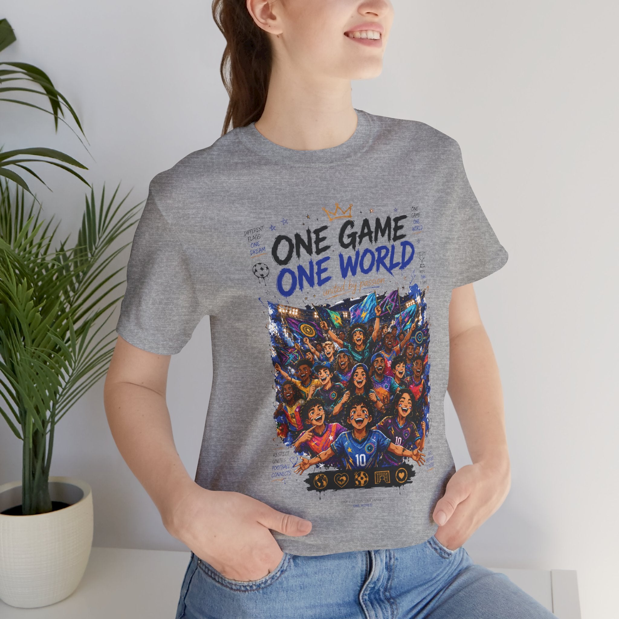 One Game One World Soccer T-Shirt