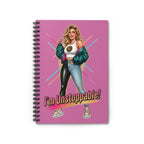 I'm Unstoppable Spiral Notebook – Motivational Ruled Journal
