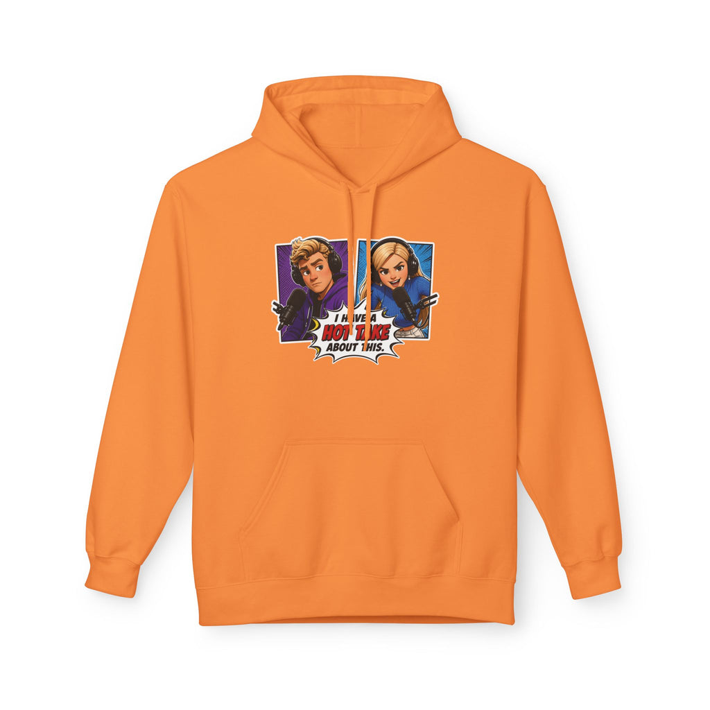 Pop-Art "I HAVE A HOT TAKE ABOUT THIS" Hoodie — Hot Take Central Graphic