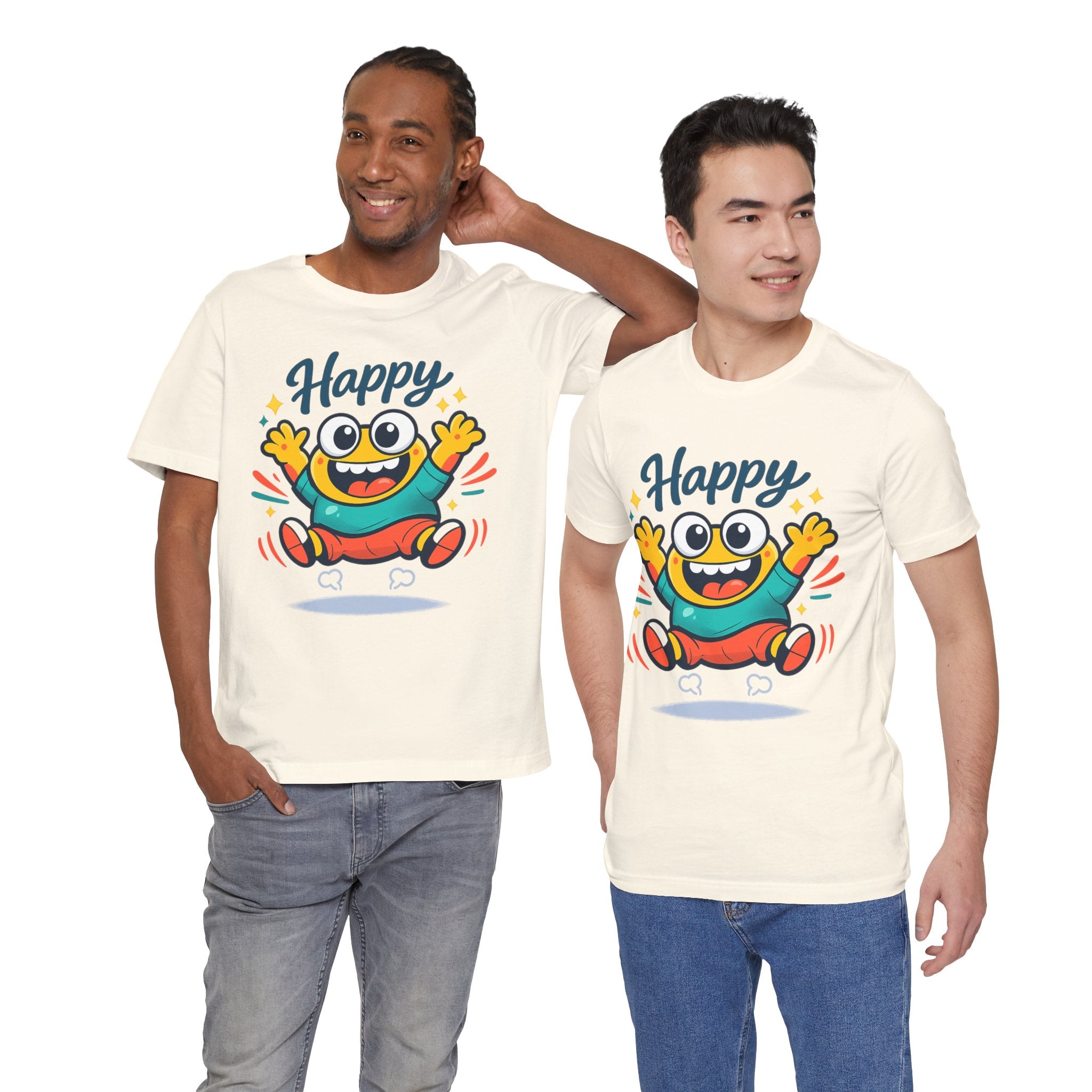 Happy Mood Blob T Shirt Cute Kawaii Graphic Tee