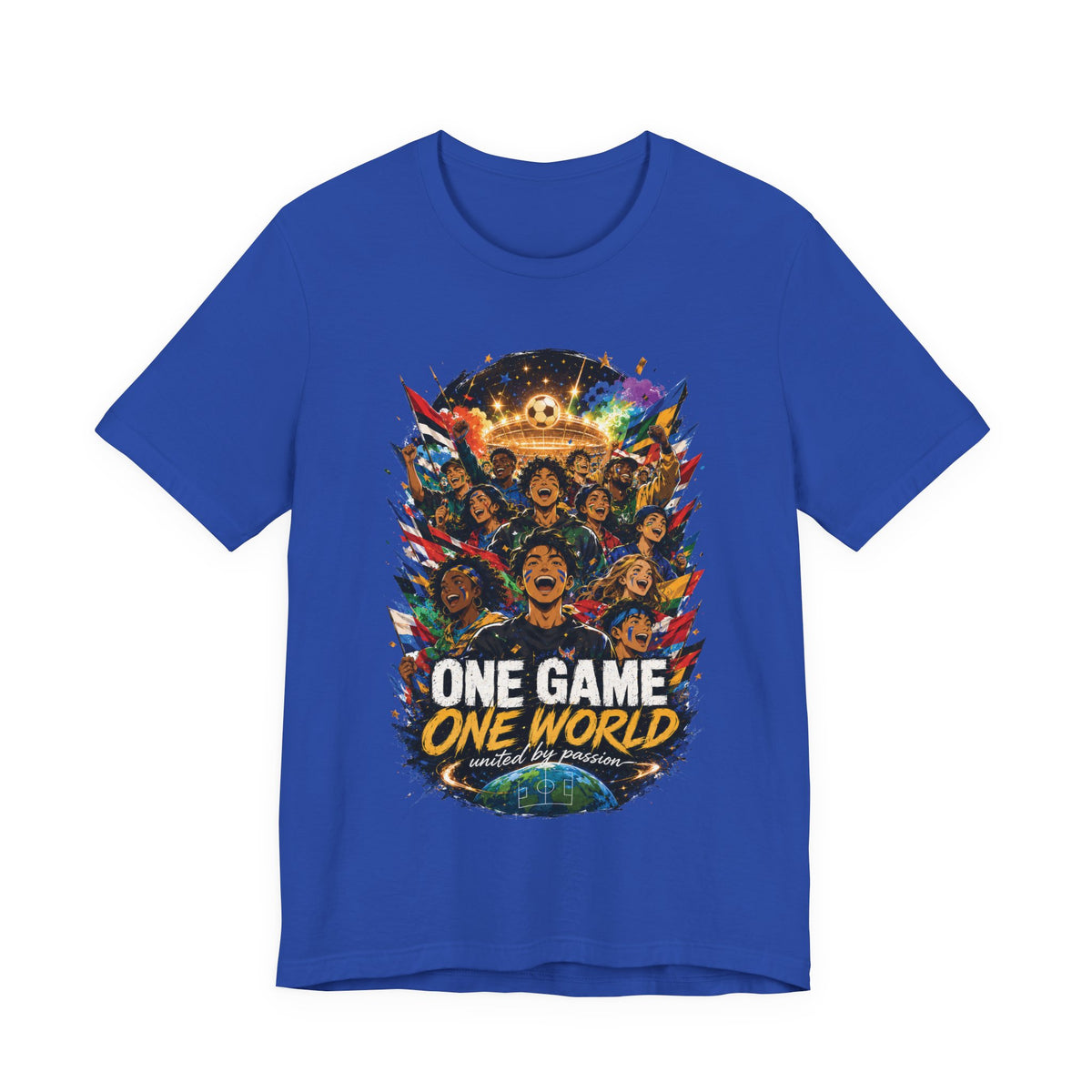One Game One World Soccer Graphic T Shirt