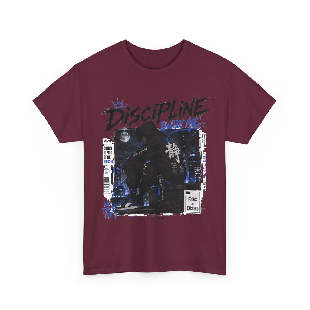 Discipline Built Me Anime Streetwear T Shirt