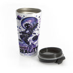 Your Mind Creates Reality Cosmic 15oz Travel Mug White