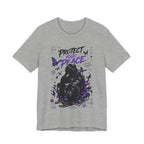 Protect Your Peace Gothic Butterfly Graphic T Shirt