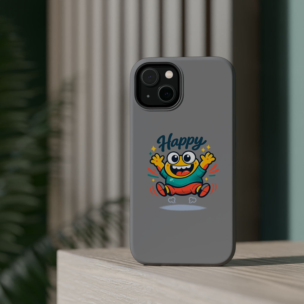 Happy Monster Magnetic Impact-Resistant Phone Case