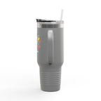 Happy Monster 40oz Insulated Travel Mug