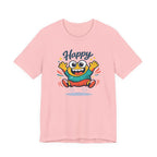 Happy Mood Blob Tee | kawaii minimal, thick outline emoji cartoon
