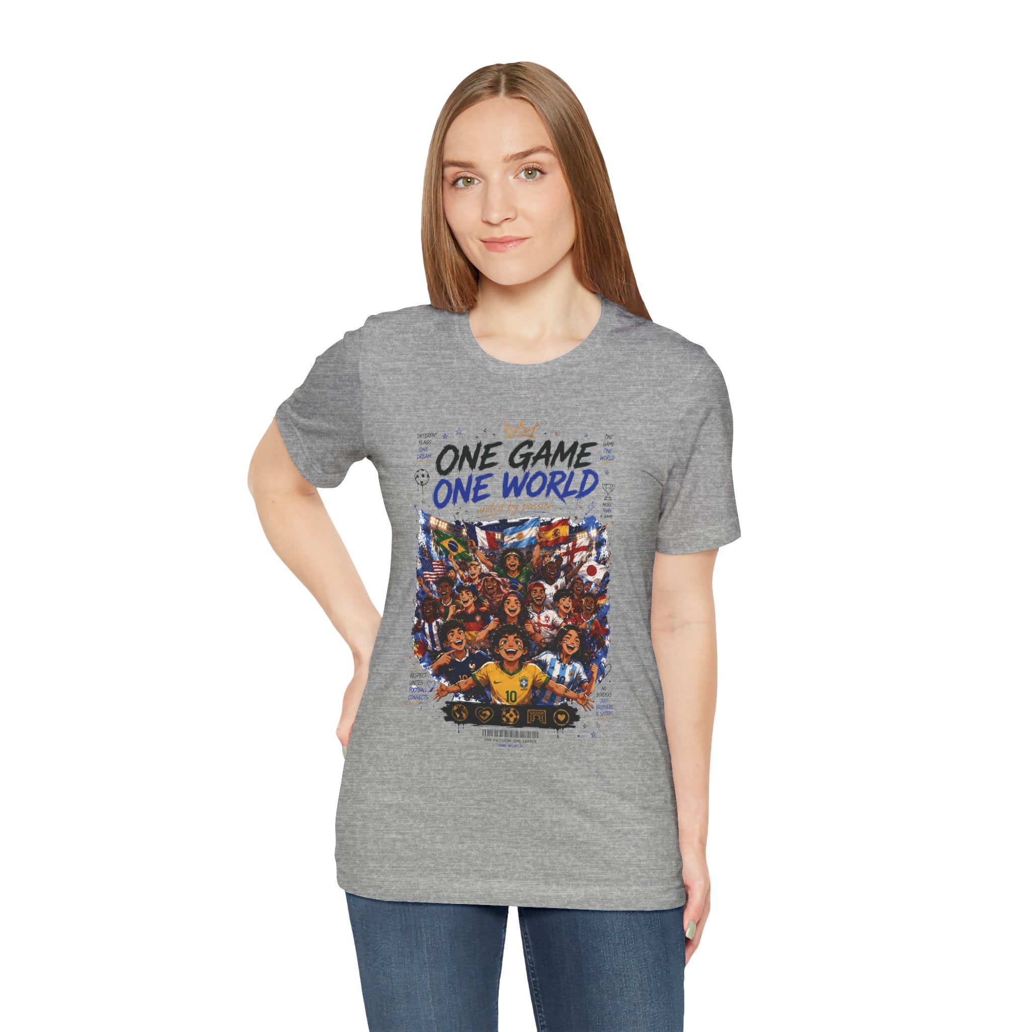 One Game One World Soccer T-Shirt