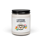 Caffeine and Kindness Soy Candle - Cozy Coffee-Inspired Scent