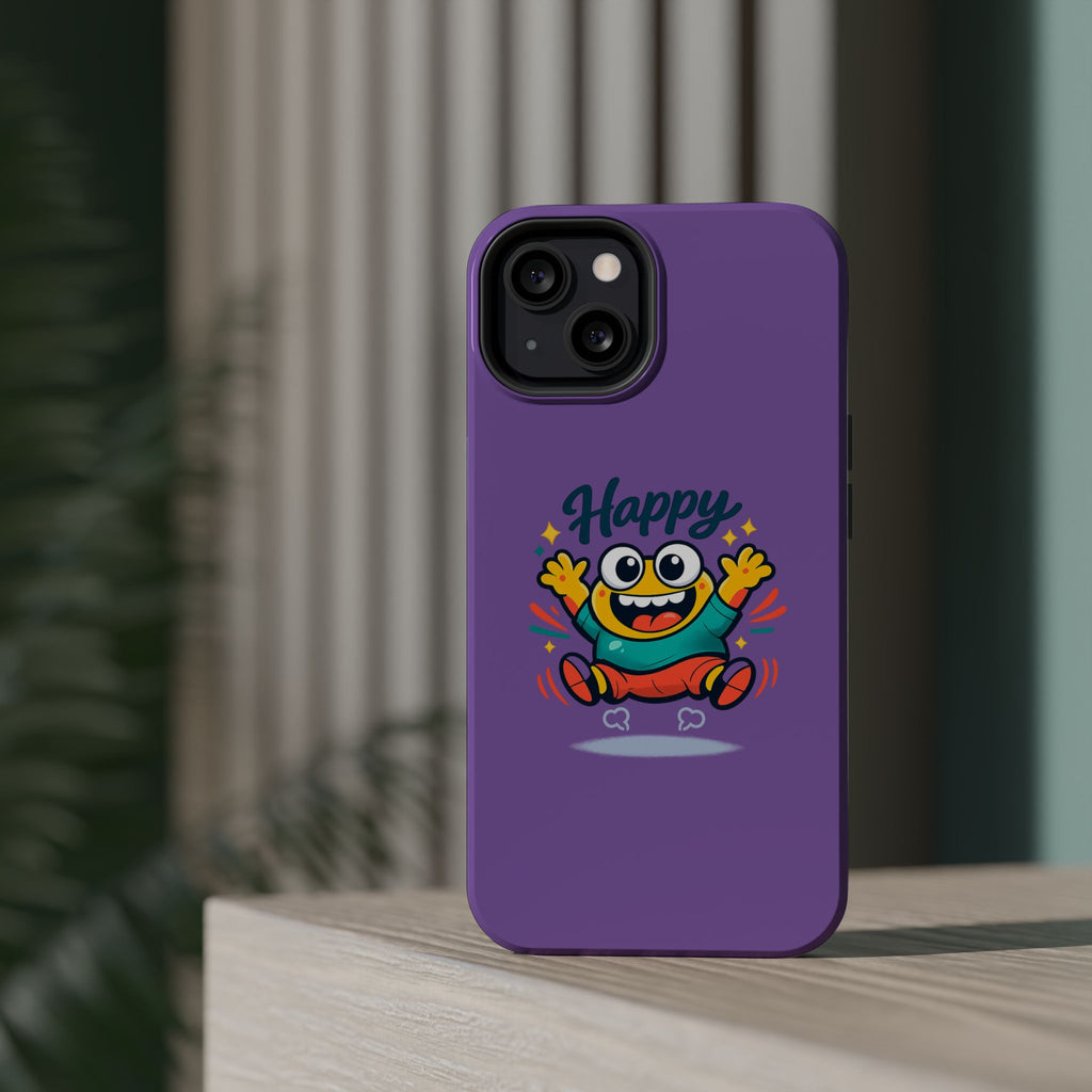Happy Monster Magnetic Impact-Resistant Phone Case