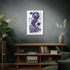 Space Astronaut Canvas Print — “You Mind Creates Reality” Inspirational Wall Art