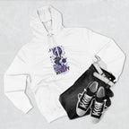 Galaxy Skate Hoodie — "You’re Not High, You’re Reality" Graphic Pullover