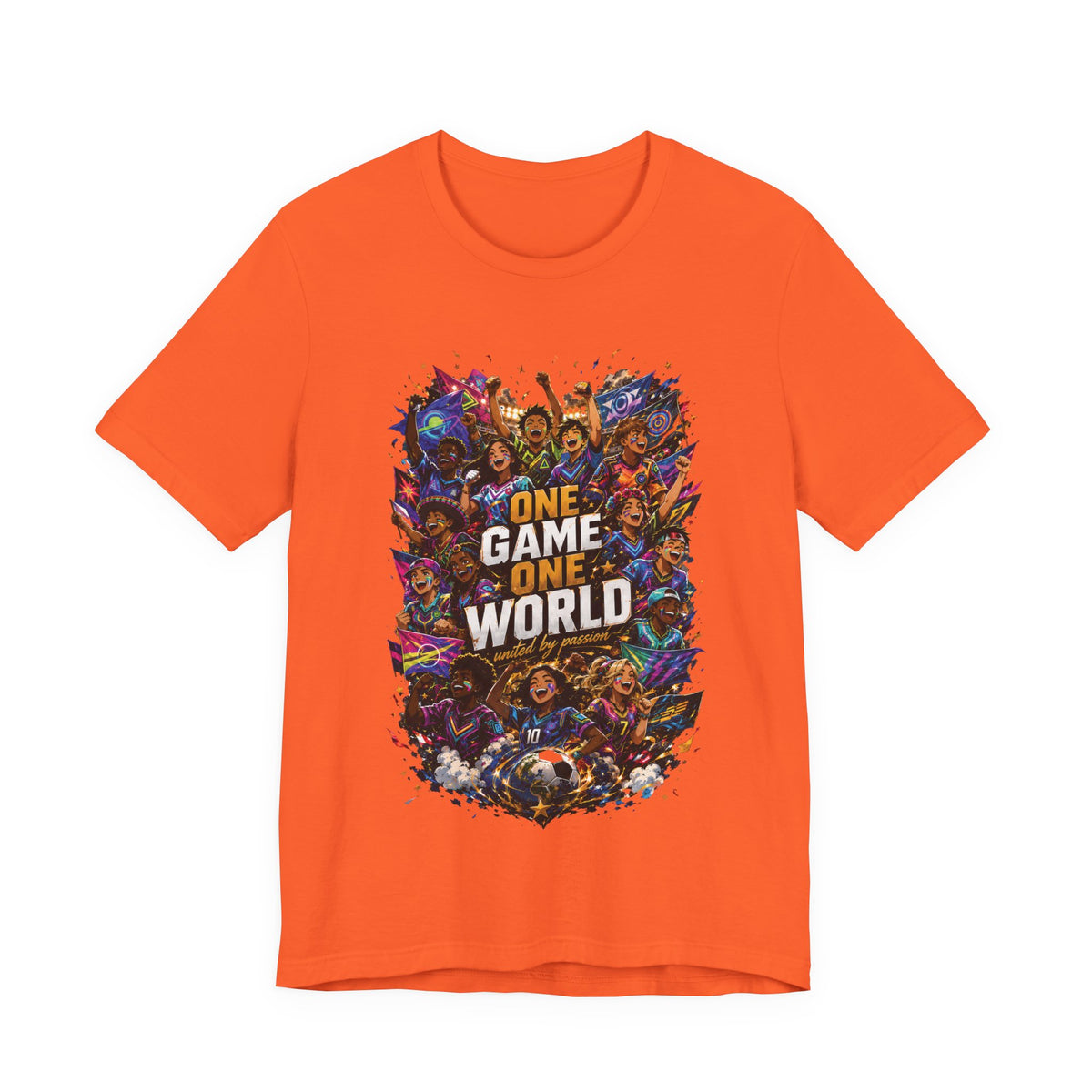 One Game One World Gamer Graphic T Shirt