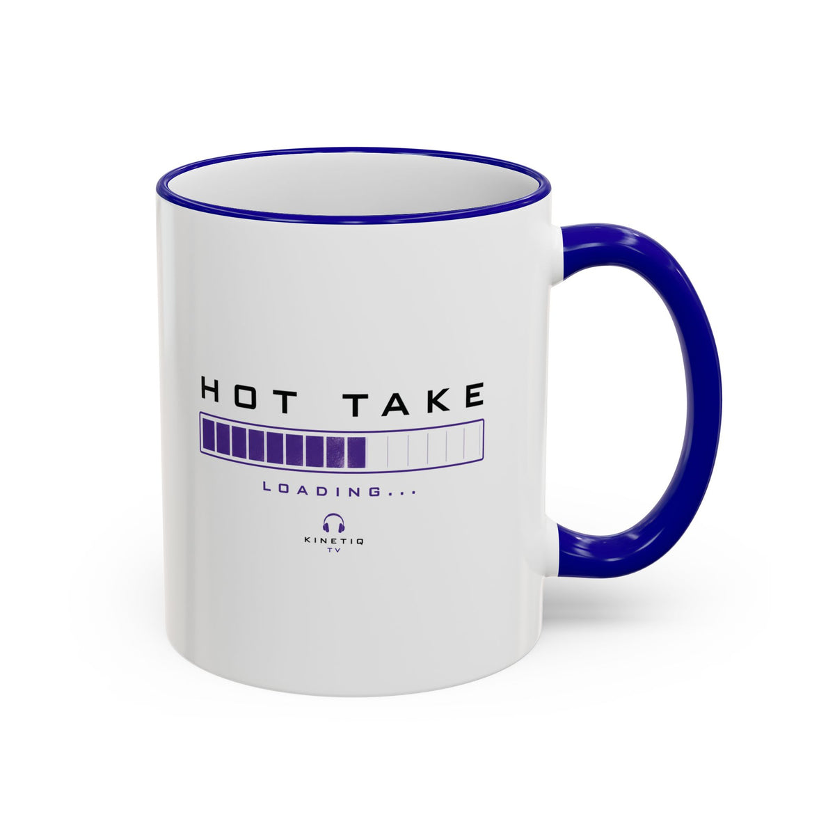 Hot Take Central Hot Take Loading Accent Rim Mug
