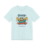 Happy Mood Blob Tee | kawaii minimal, thick outline emoji cartoon