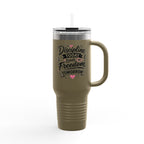 Discipline Today Leads to Freedom Tomorrow 40oz Travel Mug