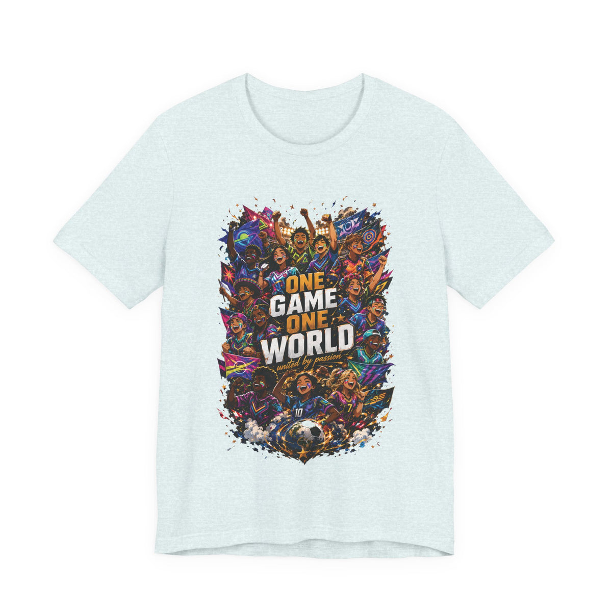 One Game One World Gamer Graphic T Shirt