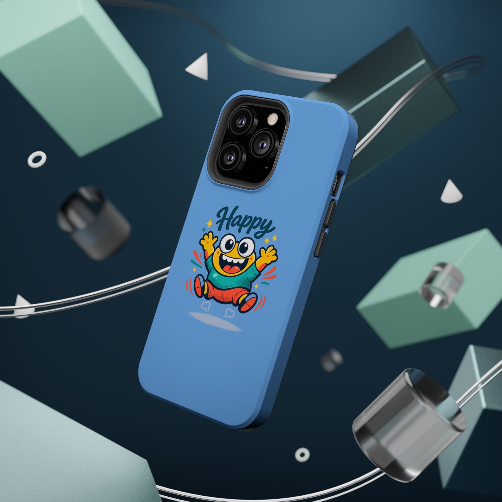 Happy Monster Magnetic Impact-Resistant Phone Case
