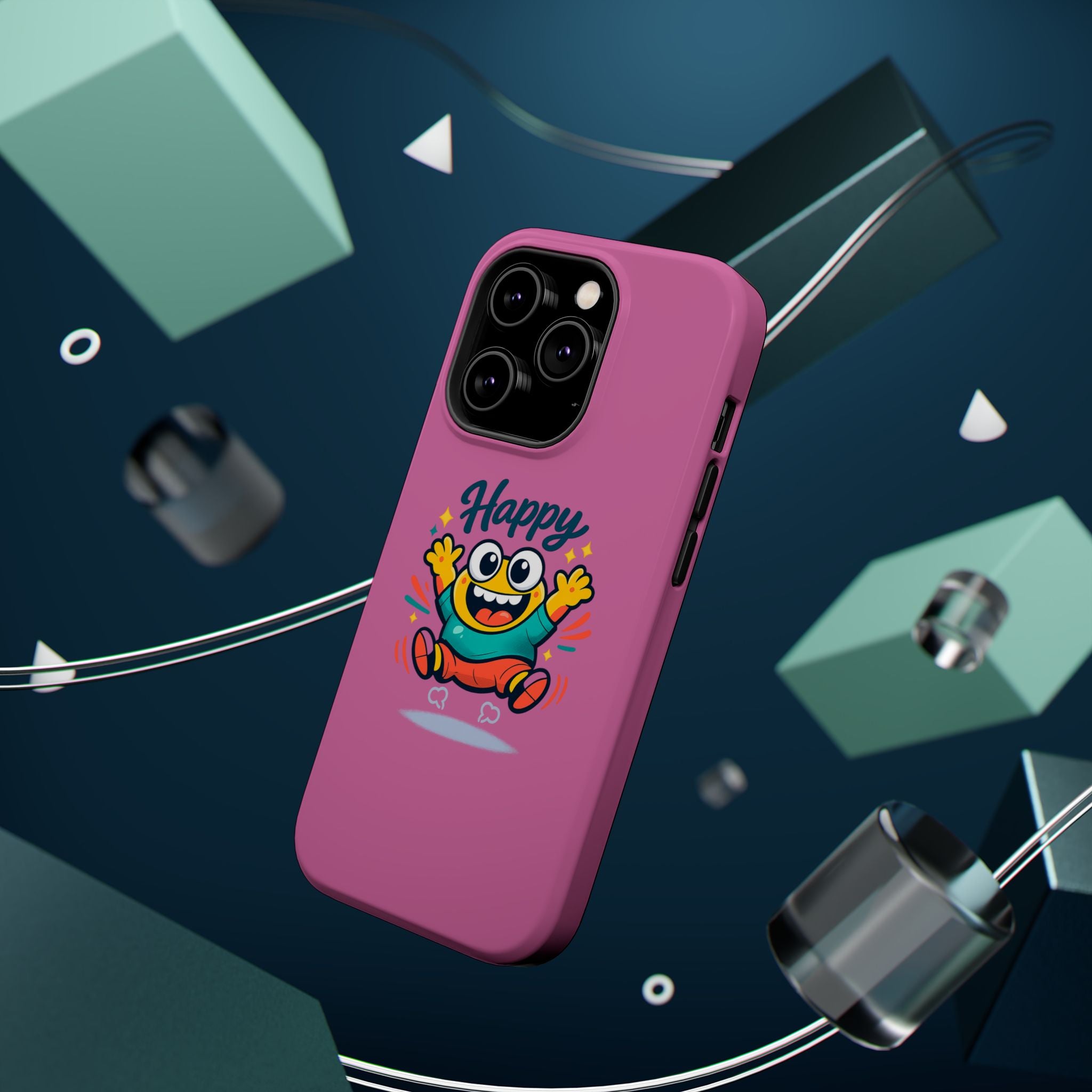 Happy Monster Magnetic Impact-Resistant Phone Case