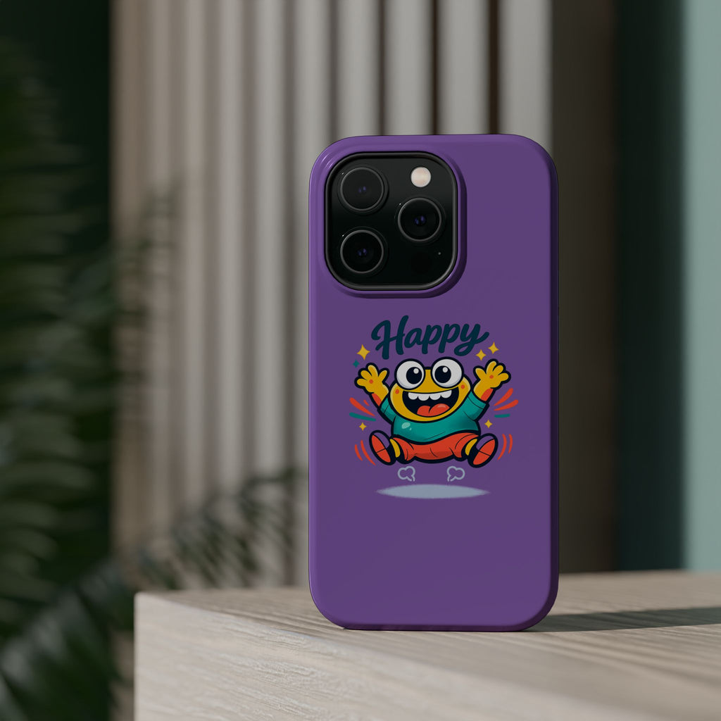 Happy Monster Magnetic Impact-Resistant Phone Case