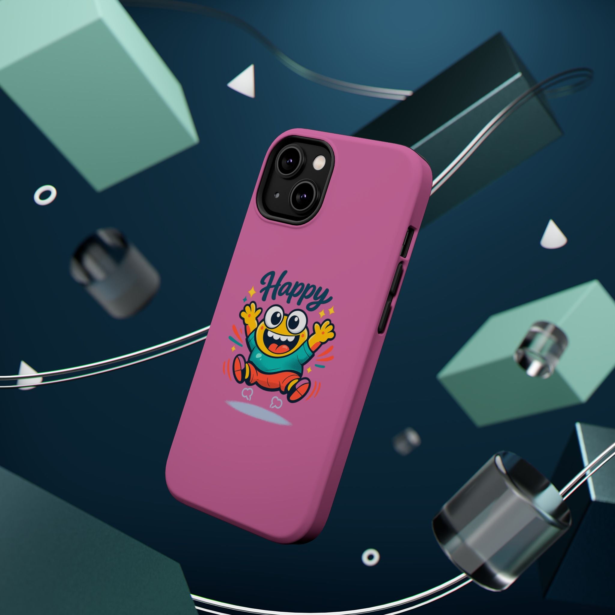 Happy Monster Magnetic Impact-Resistant Phone Case